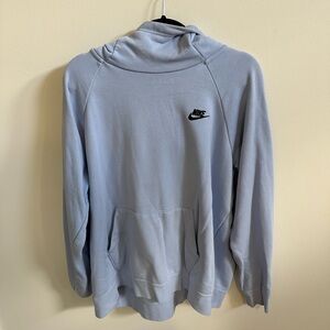 NIKE blue hoodie
